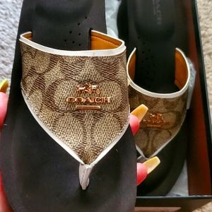 Coach sandals